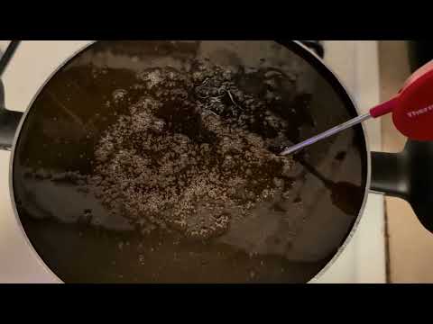 Starting Dragon’s Blood Mead – Pasteurizing Honey & Primary Fermentation