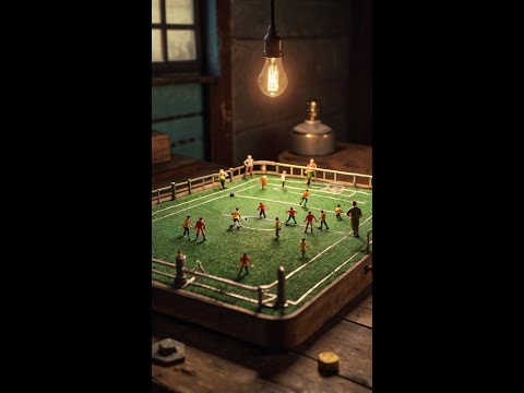 "Restoring a Rare 1950’s Mini Soccer Game | Satisfying Vintage Restoration"