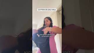 Cotton On Sale Haul 🤑👗 #cottonon #clothinghaul #sydneysale