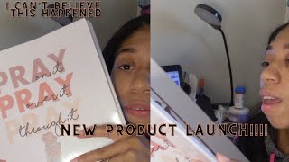 I CAN'T BELIEVE THIS HAPPENED // NEW PRODUCT LAUNCH // ENTREPRENEUR LIFE // VLOGTOBER DAY 3