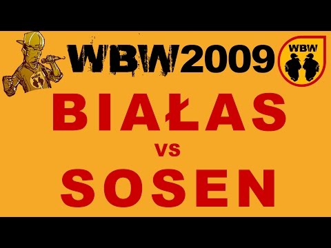 Białas 🆚 Sosen 🎤 WBW 2009 el.2 (freestyle rap battle) Półfinał