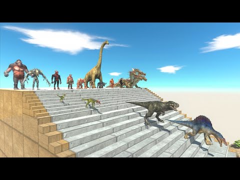 Stairs Challenge - Animal Revolt Battle Simulator
