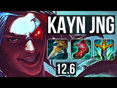 KAYN vs VIEGO (JNG) | Rank 4 Kayn, 9/1/6, Legendary | NA Challenger | 12.6