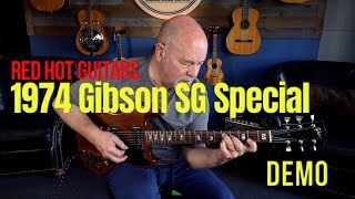 Video thumbnail for 1974 Gibson SG Special - RED HOT GUITARS!! by James Hood Guitar