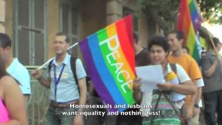 preview picture of video '1st Petach Tikvah Pride Parade'