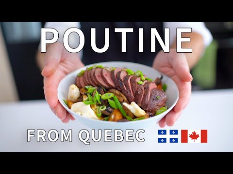 Classic Canadian Poutine Recipe | How to Make Poutine at Home | How to Make Cheese Curds for Poutine
