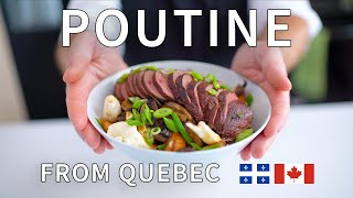 Classic Canadian Poutine Recipe | How to Make Poutine at Home | How to Make Cheese Curds for Poutine