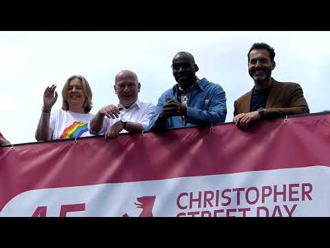 Kai Wegner Rede CSD 22 Juli 2023 Eröffnung - von Zuschauern laut gestört