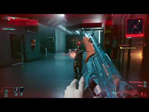 Cyberpunk 2077 Ending Walkthrough Part 18 Total Immortal, Defeating Adam Smasher - Absolute Gameplay