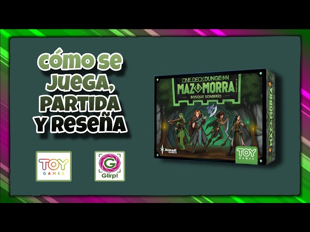 Vídeo relacionado con Mazomorra: Bosque Sombrío (One Deck Dungeon: Forest of Shadows) en ESPAÑOL | Juego de Mesa en Solitario o para Dos Jugadores