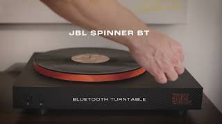 JBL Spinner BT Orange | Bluetooth Turntable