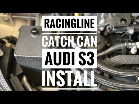 How To Install RacingLine Catch Can on Audi S3 8V - no more smoke show at the track