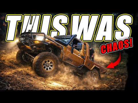 One of Australia’s Hardest 4x4 Tracks - At Night