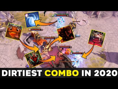 DIRTIEST COMBO TO WIN IN 2020 - WTF 5 MAN RELOCATE - Dota 2