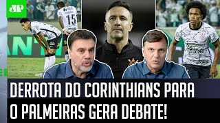 ‘É ladainha, não venham com essa história de…’; derrota do Corinthians pro Palmeiras gera debate