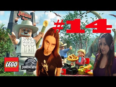 LEGO Jurassic World Gameplay Walkthrough 100% Part 14: Eric Kirby Story Mode 2 Player Co-op