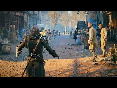 Assassin's Creed Unity - The Crusader - Flawless Stealth Kills & Stylish Parkour