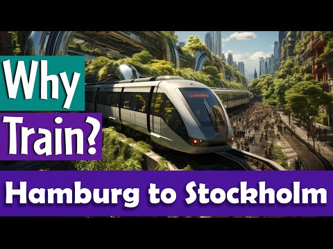 Train Journey from Hamburg to Stockholm | Why Trains are Best?
