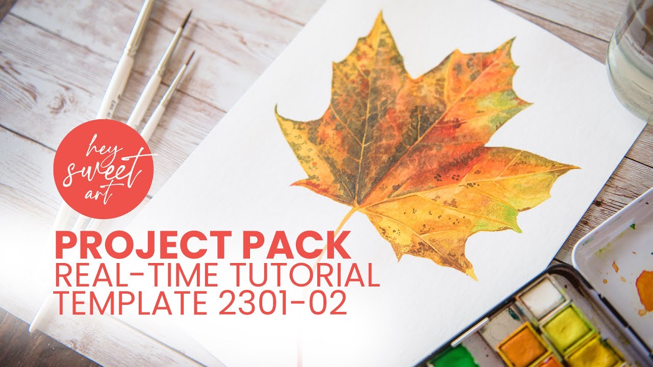 Project Pack Tutorial - Template 2301-02 Maple Leaf
