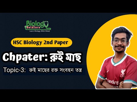 রুই মাছের রক্ত সংবহন(হৃদপিন্ড)|প্রানীর পরিচিতি- রুই মাছ| Lecture-3|HSC biology 2nd paper 2nd chapter থাম্বনেইল