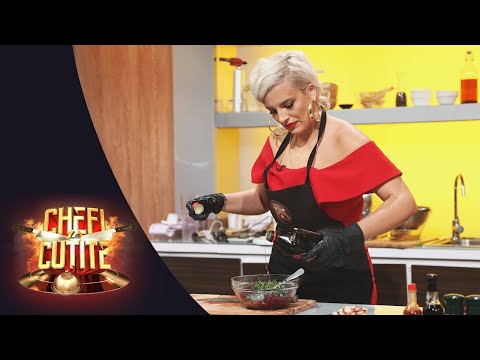 Cântăreața Romanița a venit la Chefi la cuțite: "Gătesc online"
