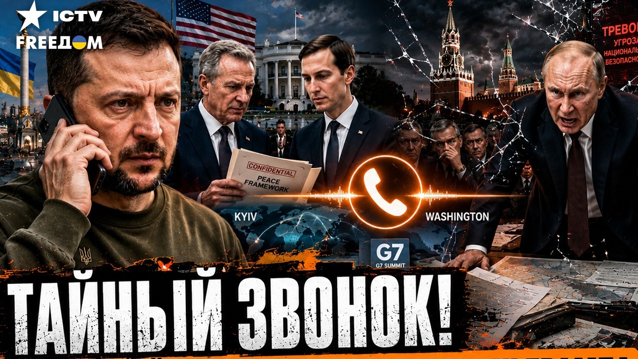 Сенсационное заявление Зеленского! Звонок КУШНЕРА и УИТКОФФА США возвращаю?