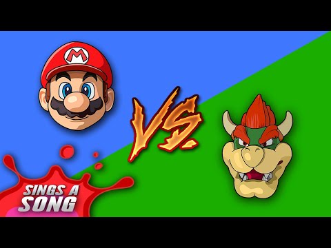 Mario VS Bowser (Super Mario Video Game Parody)