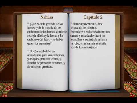 La Palabra de Dios. Nahum. Biblia hablada RV 1960.