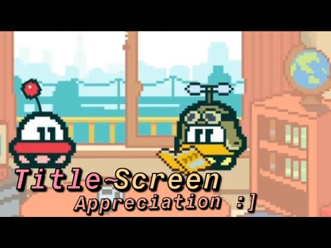 Title Screen & Main Menu Appreciation in Part Time UFO :)