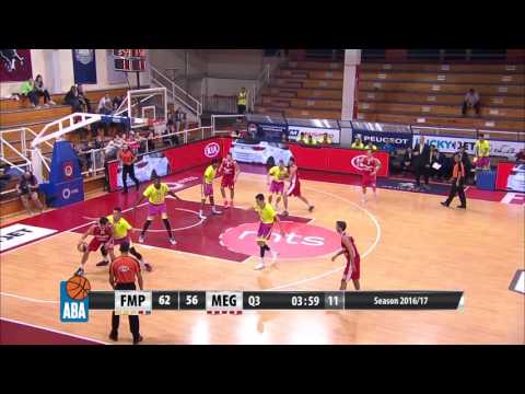 ABA Liga 2016/17 highlights, Round 2: FMP - Mega Leks (4.10.2016)