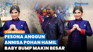 Baby Bump Makin Jelas! Penampilan Elegan Annisa Pohan di Acara Demokrat Curi Perhatian Publik