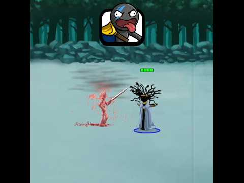 POWER OF QUEEN MEDUSA! Stick War 2 Troll Face Edit #stickwarlegacy #stickwarsaga #shorts