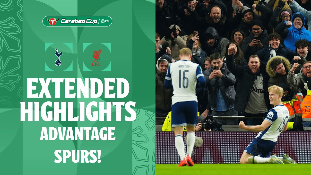 ADVANTAGE SPURS! | Tottenham Hotspur v Liverpool extended highlights
