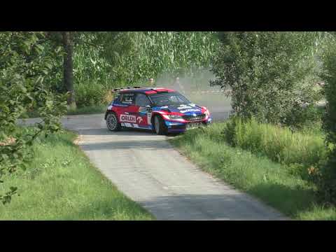 8. Rajd Nadwiślański 2021 odcinek testowy Bronice Marczyk/Gospodarczyk spin