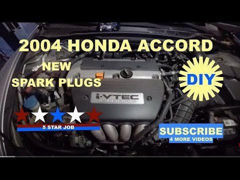 So ersetzen Sie Zündkerzen bei einem Honda Accord 2.4L (Baujahr 2004)