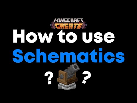 Create mod | How to use schematics ?