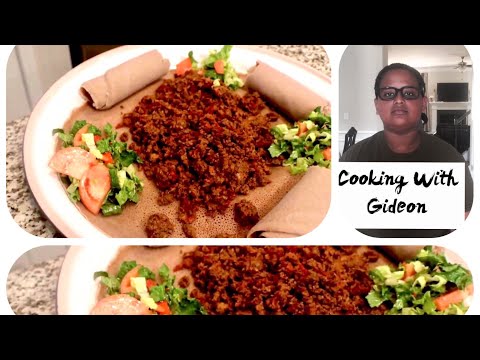 American Boy  Cooks Habesha Food { Kitfo Episode 2}