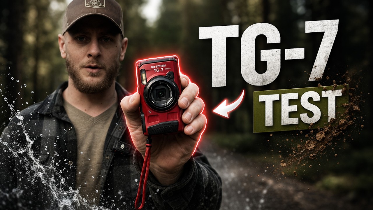 OM System Tough TG7 - EDC Kamera für Outdoor Content