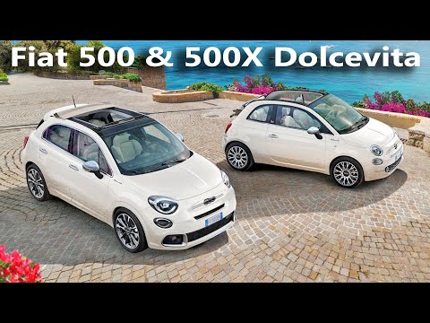 2023 Fiat 500 & 500X Dolcevita Interior