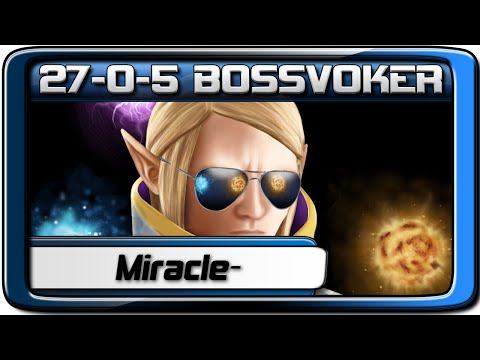 Miracle- Invoker 8k MMR 27-0-5 ✪ Dota 2 Gameplay