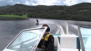 preview picture of video 'Phil Water Skiing - Loch Tummel August 2011'