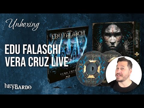Unboxing | Edu Falaschi - Vera Cruz "Live in São Paulo" (POPBOX Blu-Ray)