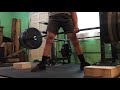 545lb RAW Jefferson Block Pull