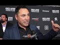 OSCAR DE LA HOYA ON HOW CANELO CAN BREAK DOWN DANNY JACOBS;  SAYS CANELO SERIOUS ABOUT 175LBS FIGHT