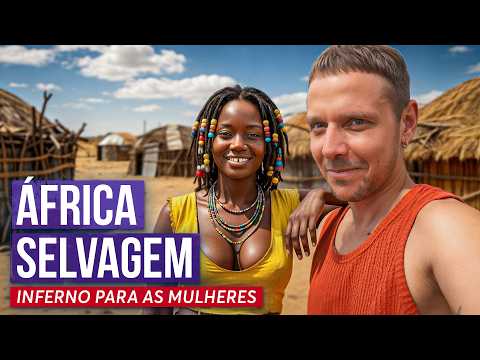 Isso choca — tradições brutais de tribos africanas (eu chorei) | Etiópia