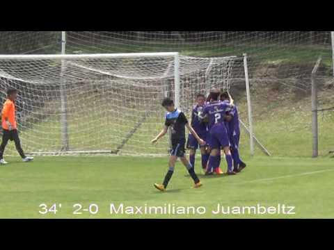 Sub 14 10° Fecha Torneo Clausura 2016 Defensor Sp 4 (M. Ocampo y M. Juambeltz x3) - Cerro 1