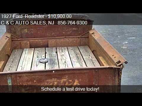 1927 Ford Roadster (CC-973221) for sale in Riverside, New Jersey