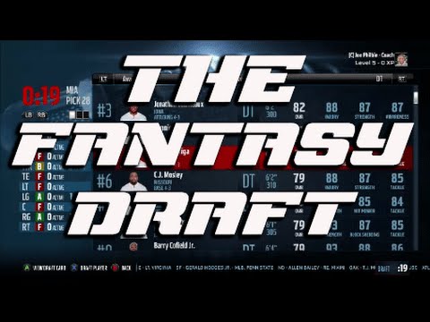 Madden 16 Franchise Mode: Ep.1 The Fantasy Draft