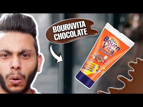 Trying Bournvita Crunchy Spread, | #short #trending #foodshorts #viralshorts #shortsindia