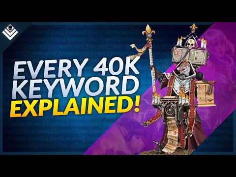 Warhammer 40k Keywords, Universal Special Rules & Weapon Abilities Explained || 10th Edition